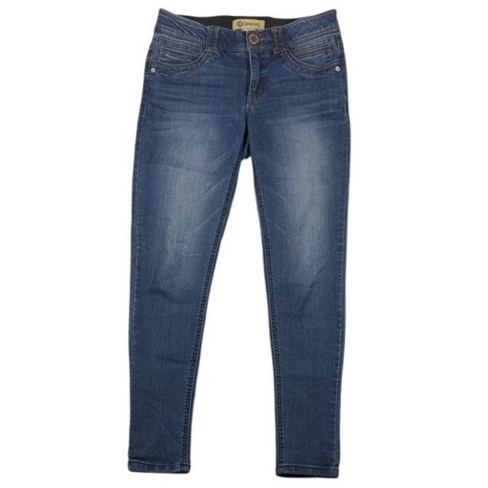Democracy Ab Solution Skinny Jeans Womens 2‎ Medium Wash Blue Denim B1394XXY